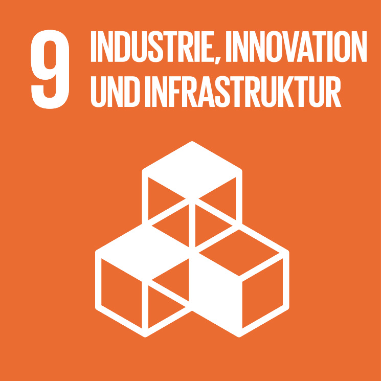 hochwertige Infrastruktur für Glasrecycling - SDG 9 Industrie, Innovation, Infrastruktur